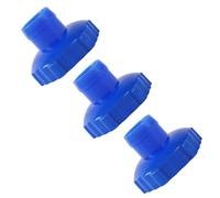 11238 3-Pack Skimmer Hose B Adapter for In-tex Above Ground Pools - Universal Fit with Wall-Mounted Surface Skimmer Models 28337EH, 28341WA,28000E, 28335EH, & More Working with 25016 Pool Hose- Blue