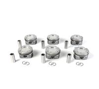 11258619196 6x Engine Pistons Rings Set STD Bore 84mm Compatible For BMW F20 F21 F30 F10 X3 X4 X5 X6 N55B30 N55B30A 3.0L L6 Twinturbo Parts