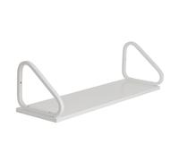 112B Shelf White Lacquered Birch 90 x 25 cm