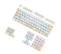 112key key cap set cartoon animal theme keycap nice cartoon keycap set for mechanical keyboard