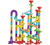 113 pcs Marble Run Race Toy Set, Construction Building Block Maze Toy Gift (113PCS)