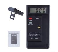 -1130 EMF Gauss Meter, 50 Hz-2 GHz Wideband Radiation Detector for Industrial & Office EMF Measurement, Portable with 9V Battery