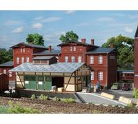 11351 Auhagen HO Goods warehouse with loading ramp assembly kit scale 1:87