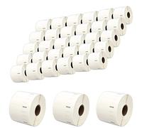 11354 DYMO Compatible Address Labels Rolls for Dymo Label Writer & Seiko Label Printers Size 11354 - 57 x 32mm - 1000pcs/roll Pack of (1, 3, 5, 10, 20, 30, 50) (30)