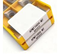 1135PDER VP15 APMT1604PDER H2 M2 Carbide Insert 10PCS APMT1135 For Lathe Cutting Tools(10Pcs APMT1604-M2 vp15)