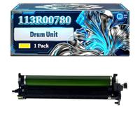 113R00780 Drum Unit Compatible for Xerox VersaLink C7020 C7025T C7025 C7030 Printers, With Chip Large Capacity 90000 Pages (1 Pack Yellow)