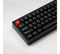 114 Keys Doubleshot Tranlucent Keycaps, Glitter Neon keycaps, Cherry Profile Keycap Set for 60% 65% 75% Mechanical Keyboard Cherry Mx Switches