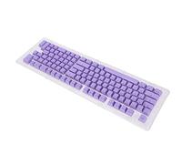 114 Keys Keyboard Keycaps,PBT OEM Height Two Color Injection Light Transmitting DIY Ergonomic Mechanical Keyboard Replacement Keycap,for 61/64/68/72/82/84/87/104/108-key Mechanical Keyboard (mini