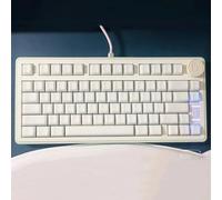 114 Keys PBT Keycaps Cherry Profile Milk Keycap Set Fit for 61/64/87/104/108 Cherry Mx Switches Mechanical Keyboard