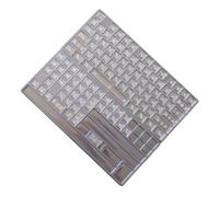 114 Keys/Set PC Full Transparent Backlit Keycaps Original Height Keycaps Mechanical Keyboard