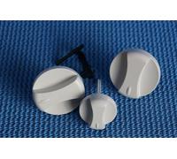 VAILLANT TURBO MAX PLUS & VAILLANT ECOMAX CONTROL GREY KNOBS ( PK OF 3 ) 114288
