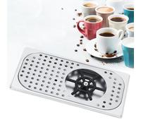 114mm Diameter 201 Stainless Steel Milk Tea Cup Washer Cleaner Glass Rinser Bar Glass Rinser G1/2in