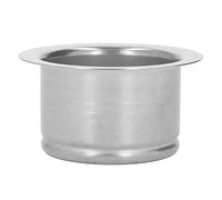 114mm Extended Sink Flange, Deep Garbage Disposal Flange Stainless Steel Kitchen Sink Flange Replacement with 60mm Height for Farmhouse Quartz Marble Sinks