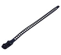 115-11270 Cable tie releasable L: 260mm W: 11mm black polyurethane 123N...