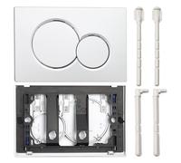 115.770.21.5 Flush Plate for Geberit Sigma01 Flush-Mounted Cisterns Chrome