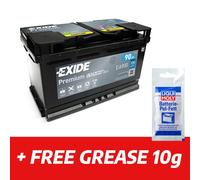 115 Car Battery Exide EA900 12V 90Ah 720CCA