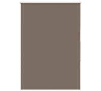 vidaXL Roller Blind Blackout Coffee 115x150 cm - Child Safe Privacy Shade with Easy Installation, Durable Polyester, Adjustable Height for Home/Office