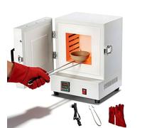1150℃ Electric Sintering Furnace, 2000W Electric Kiln for Pottery Glazing & DIY Projects, Heating Oven for Industrial and Lab, Electric Ceramic Lab Muffle Furnace for Jewelry & Metal Casting