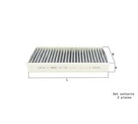 Cabin Filter LAK1156/S Mahle 64116823725 64116823726 64116835405 64116835406