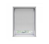 115cm No Drill White Thermal Blackout Roller Blind (170cm Drop), White