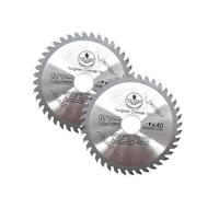 115mm ×20mm×Aperture×40T Portable Circular Wood Saw Blade Alloy Steel Professional Hard TCT Alloy Saw Blade Wood Board Solid Woods Cutting Disc for Woodworking Angle Grinding (2 Pack)