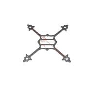 115mm Bottom Plate Carbon + Canopy Cover For Crux3 Quadcopter FPV Racer Drone Replacement(Only Frame)