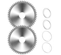 115mm Circular Saw Blade, 4.5"Diameter Wood Cutting Discs with 22.23mm Bore Carbide Tipped Saws 40 Teeth Woodworking Angle Grinder Blades for Veneer Lumber Laminate 2PCS