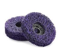 115mm CSD Grinding Wheel Purple, 3Pcs 4.5 Inch Cleaning Disc Set for Grinding and Polishing Paint, Rust, Welds, Oxidation