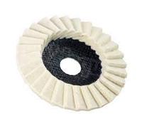 115mm Gloss Polishing Buffing Felt Flap Disc for Angle Grinders