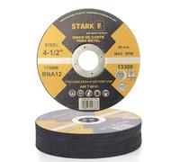 115mm Ultra Thin 1mm Metal Cutting Discs, 20 Pieces Professional Abrasive Circular Saw Discs, Premium Mild Steel Iron Profile Slitting Discs, Universal Cut-Off Wheel Suitable for Angle Grinder