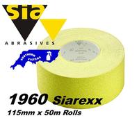 115mm x 50metre ROLL SIA 1960 HEAVY DUTY QUALITY SIAREXX SANDPAPER OFFER