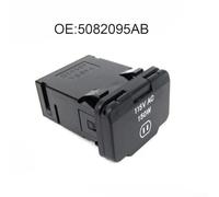 115V AC 150W Console Inverter Power Socket 5082095AB for Jeep For Dodge 2007 2013 Vehicle Electrical System Component Replacement