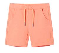 (116 (5-6y)) Kids' Shorts with Drawstring Pants Kids Elasticated Waist Shorts Neon Orange