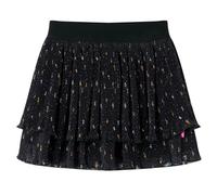 (116) Kids' Skirt Girl's Skater Skirt Toddler Short Skirt Tiered Ruffle Design Black