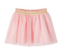(116) Kids' Skirt with Tulle's Girl's Skater Skirt Children Short Skirt Light Pink