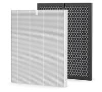 116130 Replacement Filter H for Winix 5500-2 Air Purifier, 1 H13 True HEPA Filter+1 Activated Carbon Filter-1 set