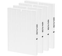 116130 True HEPA Replacement Filter H Compatible with Winix 5500-2 Air Cleaner Purifier and Models AM80, 4 Pack HEPA Filter only