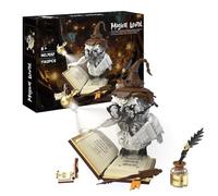 1162 PCS Ideas Magic World Owl Building Set, MOC Magic Owl Animal Construction Toy Mode, Ideas Architecture Building Set, Creative Gift for Children Adults, Compatible with Major Brands(7037)