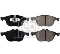 116224 FRONT AXLE BRAKE PAD SET, DISC BRAKE FEBI BILSTEIN
