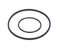 11667509080? 1166862 Vacuum Pump Gasket Rubber Sealing Kit Fit for E60 E63 E53 E70 N62 N73 V8 4.4L 4.8L Aging Heat Has and Rubber Made Oil Gasket or Prolonging Maintenance