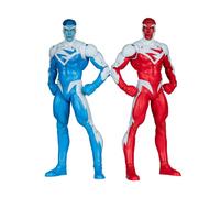 116840 DC McFarlane Collector Ed Superman Red Vs Superman Blue 2PK Action Figure