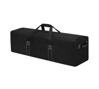 116L Large Duffle Bag for Travel - 42 Inch Large Holdall Duffel Bag with 2 Sides Handles, Sport Equipment Storage Bag for Camping 106x33x33cm-Black
