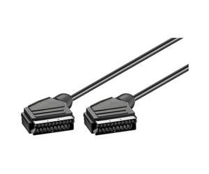 11702 Scart Cable, Nickel-Plated, Ø 7 mm, 1.5 m