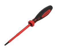 117704 Screwdriver: Insulated Flat 4x0.8mm L.Blades: 100mm CIMCO