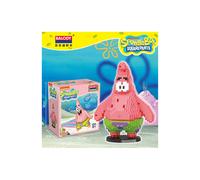 (1179pcs) New SpongeBob SquarePants Cartoon Building Blocks Anime Figure Patrick Star Squidward Tentacles Mini Action Figure Toy Kids Gift Original box