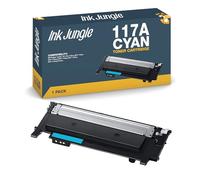 117A Black / Cyan / Magenta / Yellow / Multipack Compatible Toner Cartridges With Chip For HP Colour Laser 150 150a 150nw 178nw 178nwg 179fng 179fnw 179fwg Printers (117A Cyan, 1)