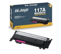 117A Black / Cyan / Magenta / Yellow / Multipack Compatible Toner Cartridges With Chip For HP Colour Laser 150 150a 150nw 178nw 178nwg 179fng 179fnw 179fwg Printers (117A Magenta, 1)