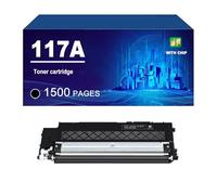 117A Toner Cartridge Compatible For HP W2070A W2071A W2073A W2072A Works With MFP 150a 150nw 178nw 179fnw Printer,Black-1 Pack