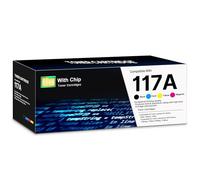 117A Toner Cartridge Compatible with HP Color Laser MFP 178nw 179fnw 150nw 150a 178nwg 179fwg 178 179 150 W2070A W2071A W2072A W2073A 117A Printer (4 Pack, Black Cyan Yellow Magenta)