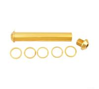 117mm Length Thru-Axle 20mm Diameter Black Red | AL7075 alloy, 117mm length, 20mm diameter, fits 100x20mm hubs, racing performance